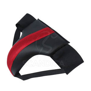 อุปกรณ์ป้องกันขาหนีบหนังแท้สำหรับผู้ชายสำหรับชกมวยสินค้ามาใหม่ - Product Image 5