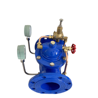 Vanne de régulation de pression d'eau manuelle en fonte ductile 200X, marque DSL, 0-80, Guangdong, à la Foire de Canton