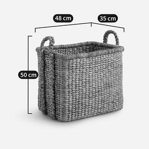 Cesta Rectangular de Jacinto de Agua, Cesta de Almacenamiento Hecha a Mano, Venta al por Mayor, Ecológica, Hecha en Vietnam - Product Image 4