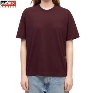 Camisetas de 200 g/m², 230 g/m², 240 g/m² y 300 g/m² de Envío Rápido, Diseño de Color Sólido, OEM ODM 2025, Camisetas Casuales de Algodón para Mujer - Product Image 2