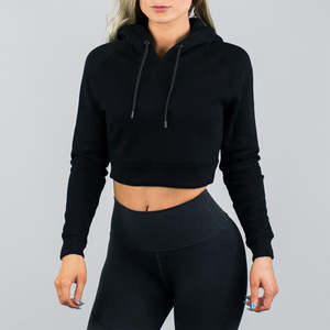 Sweat à capuche tissé de qualité supérieure pour femmes, doux, chaud, respirant, manches longues, tendance, surdimensionné, streetwear, automne, personnalisable OEM - Product Image 6