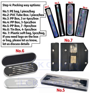 Outils de poterie en acier inoxydable, outils de <span class=keywords><strong>sculpture</strong></span> en <span class=keywords><strong>argile</strong></span> <span class=keywords><strong>pour</strong></span> la poterie - Product Image 6