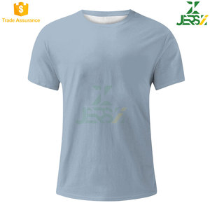 Premium 100% algodón 210g camiseta en blanco serigrafía hombres recortada Boxy camisa de negocios Casual Formal de secado rápido transpirable - Product Image 3