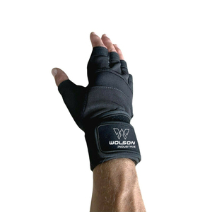 Guantes deportivos de medio dedo unisex para levantamiento de pesas, entrenamiento de gimnasio y entrenamiento de ejercicio, guantes deportivos protectores para hombres y mujeres. - Product Image 2
