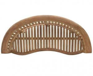 Banco de Dos Plazas de Teca Sólida de Primera Calidad, Minimalista, Resistente al Agua, Duradero, Muebles de Exterior para Patio, Apartamento, Hotel - Product Image 2