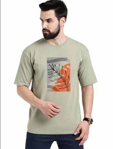 Camiseta extragrande con estampado de algodón 100% gráfico personalizado de alta calidad para hombre - Product Image 4