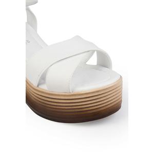 Mira sandali donna alti zeppa 8.5 Cm