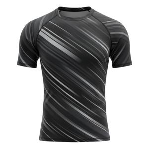 Fournisseur OEM de rash guards d'entraînement, chemises de compression sublimées à marque privée, vêtements de sport MMA, BJJ, jiu-jitsu, grappling pour hommes, femmes et enfants. - Product Image 1