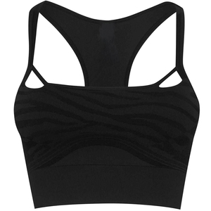 Soutien-gorge de sport sans couture avec logo personnalisé pour femmes soutien-gorge de sport à fort impact yoga gym fitness soutien-gorge de sport respirant avec sublimation personnalisée - Product Image 1