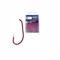 LIVERFORT INDUSTRIES High Carbon Edelstahl Schwarzer Angelhaken Köder halter Angelhaken Süßwasser für Wels, Thunfisch, Karpfen