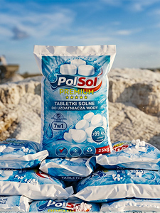 Tablettes de sel PolSol Premium 25 kg |   Adoucisseur d'eau |   NaCl à 99,9 % de pureté - Product Image 5