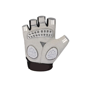 Guantes de bicicleta antideslizantes sin dedos hechos a medida de alta calidad con logotipo personalizado Guantes de carreras con relleno de gel para unisex - Product Image 6