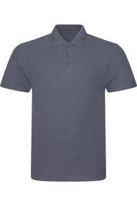 เสื้อโปโลผ้าโพลีเอสเตอร์สำหรับผู้ชายเสื้อโปโลแขนสั้นแบบถักเสื้อพิมพ์โลโก้แบบซับลิเมชัน - Product Image 4