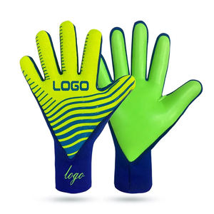 2024 transpirable protección para los dedos guantes de portero equipo deportivo antideslizante entrenamiento para adultos látex alemán 4mm guantes de fútbol - Product Image 3