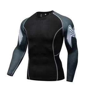 T-shirt de protection solaire anti-UV pour adulte avec impression numérique, manches longues, protection solaire, t-shirt de natation à séchage rapide, haut de surf et de plongée pour hommes - Product Image 4