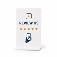Support d'affichage NFC en PVC transparent, porte-cartes sans contact pour la réception d'hôtel