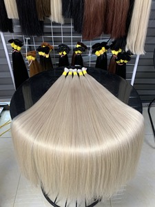 Producto de Venta caliente 2024 Extensiones de Cabello 100% Cabello vietnamita crudo color rubio de alta calidad - Product Image 2