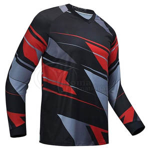 Maillot de Ciclismo MTB Profesional con Estampado por Sublimación, Maillot de Motocross Downhill, Logotipo Personalizado, Ropa de Ciclismo MTB Transpirable - Product Image 3