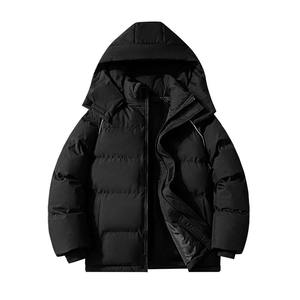 Chaqueta acolchada gruesa de invierno para hombre, chaquetas Parka con capucha a prueba de viento cálidas, Parkas para hombre, chaquetas acolchadas de algodón a la moda coreana para hombre - Product Image 1