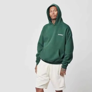 เสื้อมีฮู้ดสำหรับผู้ชายสีทึบเสื้อมีฮู้ดของผู้ชายดีไซน์แบบลำลองสไตล์วิทยาลัย - Product Image 5