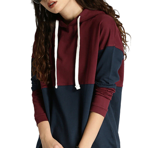 Sudadera con Capucha Extra Grande para Mujer, de Lona, 100% Algodón, Transpirable, Forrada, Lisa, Personalizable y Cómoda - Product Image 4