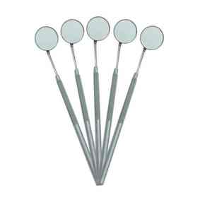 กระจกส่องฟันสำหรับจัดฟันที่มีด้ามจับสแตนเลสเครื่องมือผ่าตัดแบบแมนนวล - Product Image 2