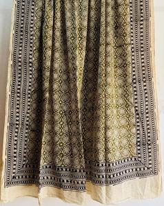 Bufanda hecha a mano de algodón 100% hecha a mano, bufanda tradicional de Jaipur hecha a mano, bufanda de algodón suave ligera Boho Chic - Product Image 2