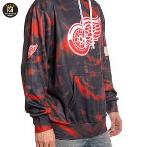 Sweats à capuche à sublimation Sweat-shirt à capuche en polaire Vêtements d'hiver Pull-over Sweats à capuche pour hommes avec impression personnalisée - Product Image 3