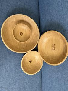 NUEVO DISEÑO PERSONALIZADO 2024 CUENCO DE BAMBÚ PARA MASCOTAS PARA PERROS GATO JUGUETES PARA MASCOTAS FOCOFFEE MASCOTA DE MADERA DE VIETNAM MS AMELIA + 84855014447 - Product Image 6