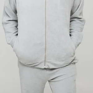 Ensemble de survêtement pour homme, prix de gros bon marché, haute qualité, service OEM 2026 / Ensemble de survêtement streetwear uni à manches longues - Product Image 6