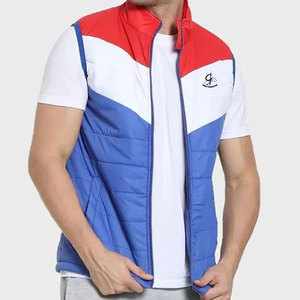 Chaleco acolchado de gran oferta transpirable antiarrugas de tendencia superior con tamaño personalizado, chaleco informal de alta calidad para hombre - Product Image 1