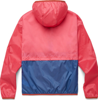 Veste coupe-vent demi-zip coupe-vent en nylon ripstop Anorak coupe-vent coloré respirant séchage rapide doublure en maille prix de gros
