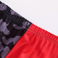 Costumes de sport décontractés pour filles de haute qualité Ensemble 2 pièces imprimé coeur T-shirt et pantalon à manches courtes Logo personnalisé Tissu polaire à la mode