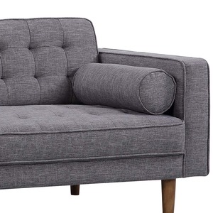 SFB68042 Loveseat Chesterfield <b>Sofa</b> Bench 180x82cm Square Three-Seater Tufted Fabric-Covered Home Furniture for Living Rooms - Product Image 4