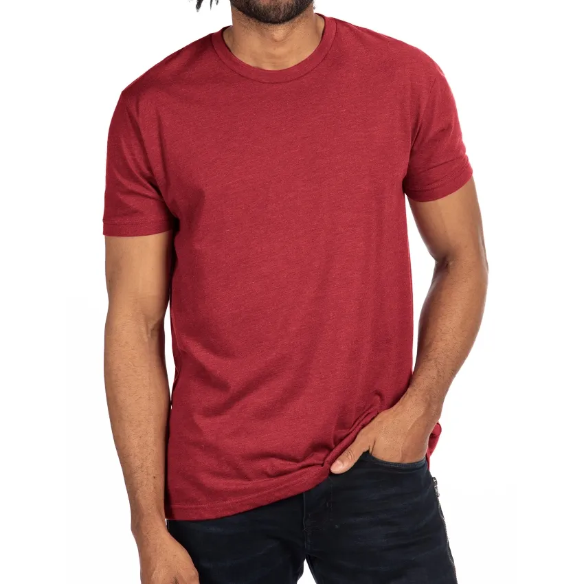Özel toptan pamuk grafik T-Shirt düz kırmızı renk yüksek kalite son tarzı üretici T Shirt