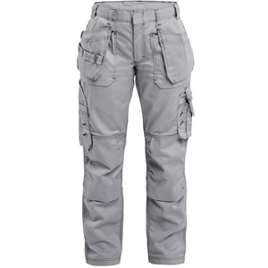 Nouveau pantalon cargo léger et respirant de créateur, multi-poches, réfléchissant, ample, fonctionnel, taille élastique, joggers en polyester/coton - Product Image 2