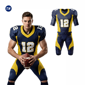 Pantalones Cortos de Uniforme de Fútbol Americano para Hombre, Impresión 3D, Nombre del Equipo Personalizado, Logotipo Delantero/Trasero, 100% Poliéster Transpirable, Tallas Grandes - Product Image 2