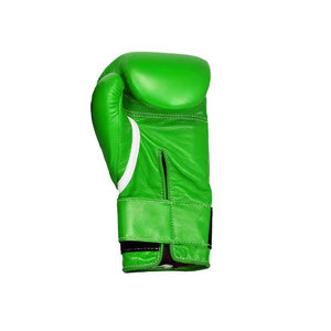 Guantes de boxeo de piel de vaca personalizables de 10oz-16oz para adultos, material deportivo específico para artes marciales - Product Image 3