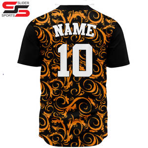 Uniforme de Béisbol Bordado Personalizado al por Mayor para Hombres, Niños y Mujeres, con Logotipo, Nombre y Número Cosidos, para los 30 Equipos, Jersey de Béisbol de Poliéster - Product Image 2