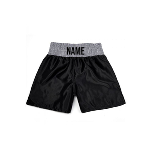 Pantalones cortos de Muay Thai para hombre al por mayor de fábrica, transpirables, Spandex, poliéster, patrón sólido, boxeo, lucha, deportes, pantalones cortos de entrenamiento - Product Image 1