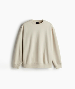 Sudadera de cuello redondo personalizada para hombre, ropa de calle de punto, Jersey cómodo con impresión de logotipo, ropa informal de moda OEM - Product Image 4