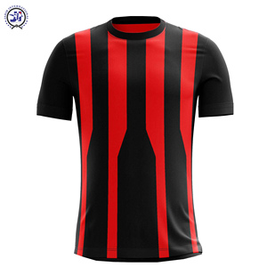 Ropa deportiva, camiseta de fútbol de poliéster 100%, camiseta de fútbol de entrenamiento ligera y duradera para adultos - Product Image 5
