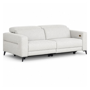 Sofá Reclinable Moderno con Estructura de Madera y Tapicería de Tela - Sofá Seccional para Sala de Estar - Product Image 1