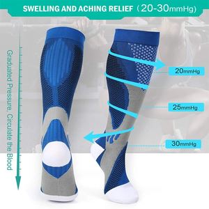 Premium Men's & Women's Soccer Ball Compression <b>Socks</b> <b>Moisture</b>-Wicking & Breathable Football Training Gear for Winter for Adults - Product Image 4