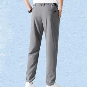 Pantalons de golf classiques pour hommes, en tissu lavé offrant flexibilité, confort et fiabilité pour un usage sportif quotidien. - Product Image 4