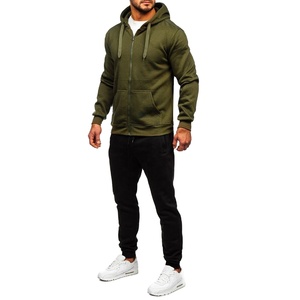 Ropa de calle para hombre, chándal blanco lavado con ácido acampanado, pantalones de chándal desteñidos al sol y conjunto con capucha y cremallera, chándal para hombre 2026 - Product Image 3