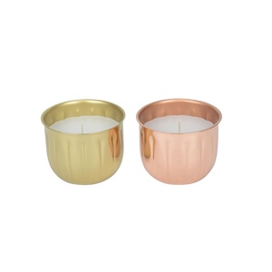 โหลเทียนสีทองดีไซน์ด้วยค้อนสำหรับบ้านโรงแรมร้านอาหารและงานแต่งงานโลหะขายดี - Product Image 5