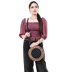 Top à la mode fleur occidentale outillé fronde sac à main cantine sac bohème femmes sac de messager outillage à la main sac de cantine - Product Image 4