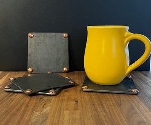 Sous-verre en métal fait à la main, Simple et élégant, vente en gros pour hôtel, chambre, restaurant, bureau, nouvelle collection de sous-verres fabriqués en inde - Product Image 2