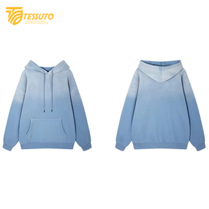 Usine de qualité Logo personnalisé imprimé à capuche poids lourd 100% coton lavage à l'acide conception hiver hommes sweats à capuche tricotés - Product Image 1